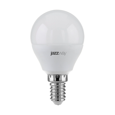 Лампа PLED G45 7W E14 3000K 530Lm Jazzway