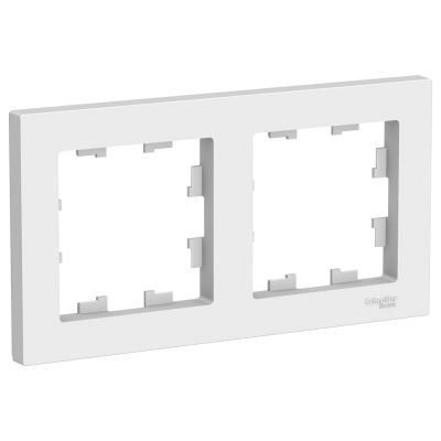 ATN000102 Рамка 2-я. Белый AtlasDesign