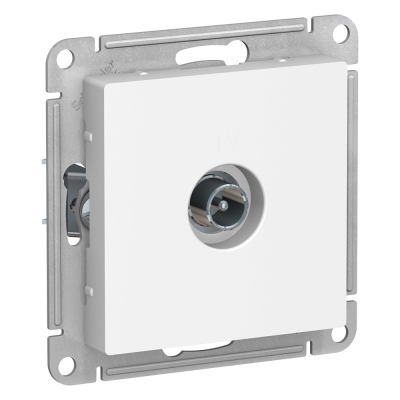 ATN000192 TV Розетка проходная 4DB Белый AtlasDesign